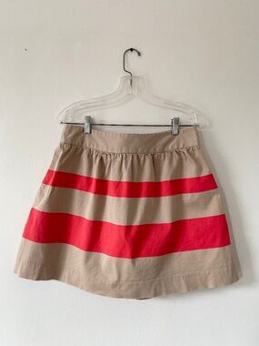 Alfred Sung Bold Striped Skirt - Size 8